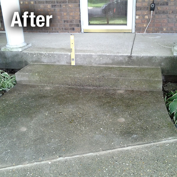 Cleveland West Concrete Step Repair - After